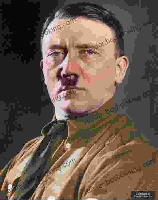 A Black And White Portrait Of Adolf Hitler, His Eyes Piercing And His Expression Enigmatic Hitler S Charisma: Leading Millions Into The Abyss