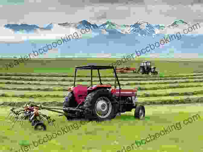 A Bright Red Tractor Working In A Field I Love My Tractor (What I Love For Kids 1)