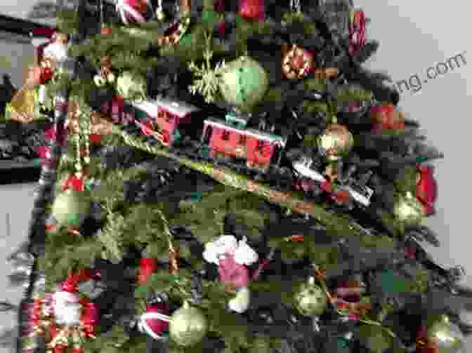 A Christmas Tree With A Train Running Around It Our Christmas Tree: Christmas Memories