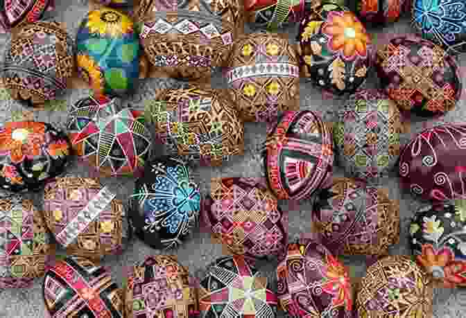 A Close Up Of Traditional Ukrainian Easter Embroidery Featuring Colorful Threads And Intricate Stitches A Magical Ukrainian Easter (Baba S Babushka 2)