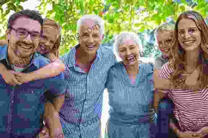 A Family Gathering, With Elderly Grandparents Surrounded By Their Children And Grandchildren. Aiding And Aging: The Coming Crisis In Support For The Elderly By Kin And State (Contributions To The Study Of Aging 17)