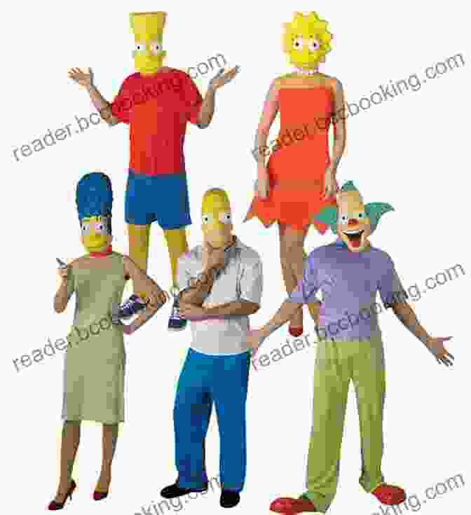 A Group Of Characters From The Simpsons Dressed As Characters From Homer's Odyssey Homer S Odyssey: An Embiggened Simpsons Guide