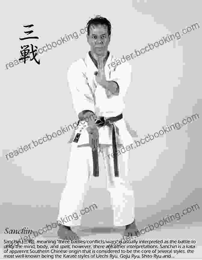 A Karateka Performing Sanchin Kata The Way Of Sanchin Kata: The Application Of Power