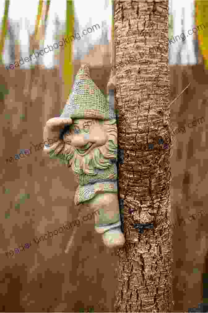 A Mischievous Gnome Peeking Out From Behind A Mushroom. Gnomes And Halflings And Assassins Oh My (Tales From A Second Hand Wand Shop 2)