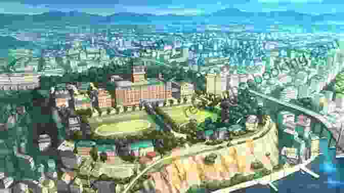 A Panoramic View Of Cherryton Academy, The Setting Of Beastars Vol. 1 BEASTARS Vol 2 Paru Itagaki