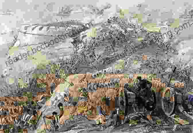 A Panoramic View Of The Siege Of Sevastopol, With Cannons Firing And Columns Of Smoke Rising From The Besieged City. SUCH IS WAR: A Personal Account Of Events That Took Place During The Crimean War 1854 56