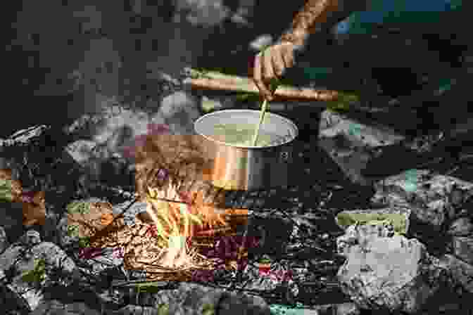 A Person Cooking Over A Campfire In The Wilderness Hunter Gather Cook: Adventures In Wild Food