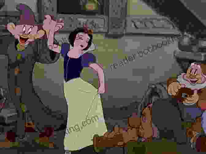 A Scene From The Beloved Disney Animated Film, Snow White And The Seven Dwarfs WALT DISNEY: The Man Behind The Magic: A Walt Disney Biography