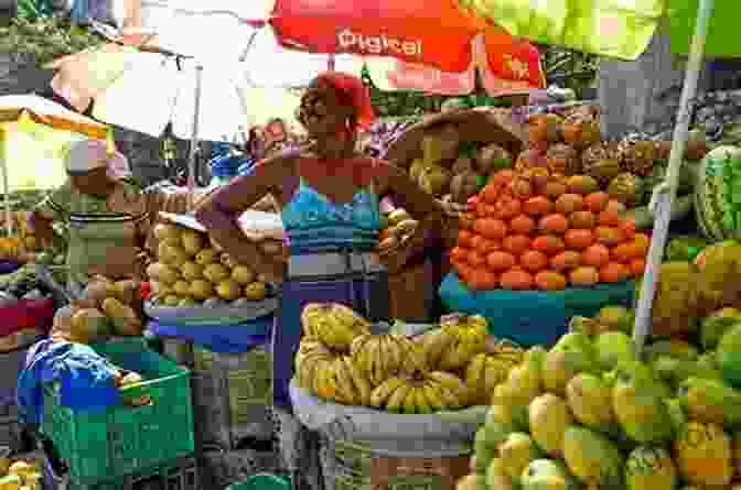 A Vibrant And Colorful Haitian Market Filled With Local Vendors Selling Fresh Produce, Spices, And Crafts. The Cruising Guide To Haiti