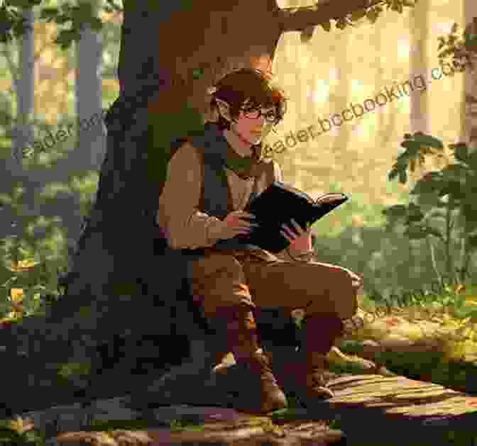 A Wise Halfling Sitting On A Toadstool, Reading A Book. Gnomes And Halflings And Assassins Oh My (Tales From A Second Hand Wand Shop 2)
