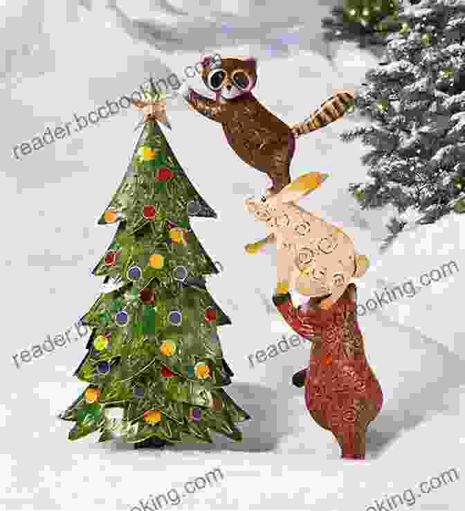 A Young Girl And Her Animal Friends Stand In Front Of A Magical Christmas Tree In The Forest The Magical Christmas Tree In The Forest: A Lesson In Conservation For The Young Reader Optimized For Text To Speech (Boots And Bows 1)