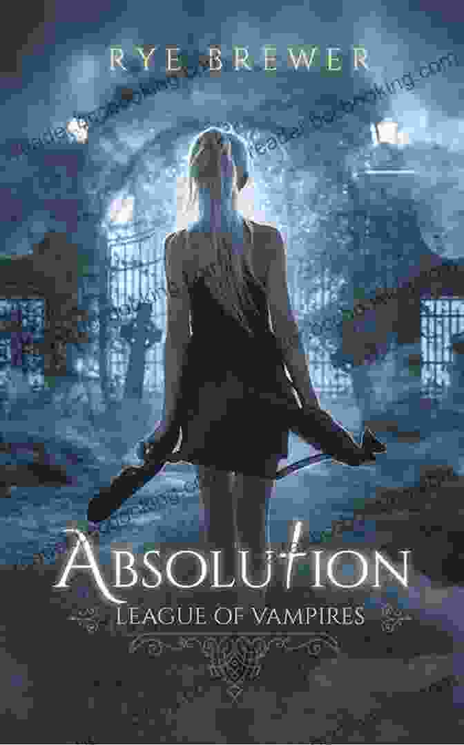 Absolution Book Cover, Featuring A Shadowy Silhouette Against A Red Background Absolution (Claymore Straker 4)