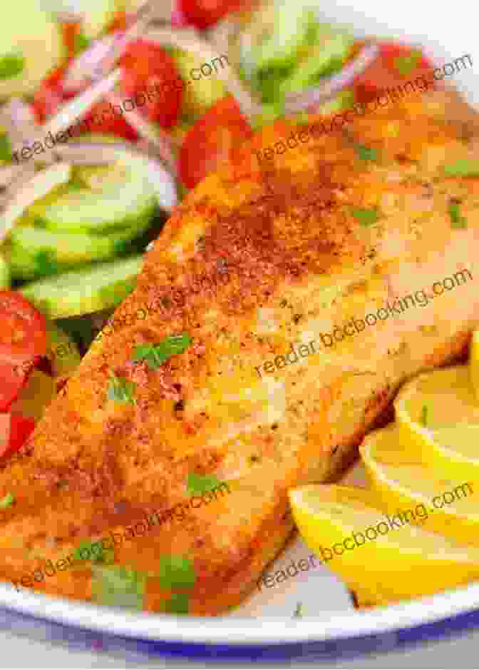 Air Fryer Salmon Fillets With Roasted Vegetables Air Fryer Baking Cookbook: Delicious Air Fryer Baking And Dessert Recipes You Can Easily Make At Home