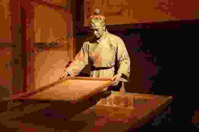 Ancient Chinese Papermakers Crafting Delicate Sheets Of Paper The Story Of Paper: Amazing Chinese Inventions