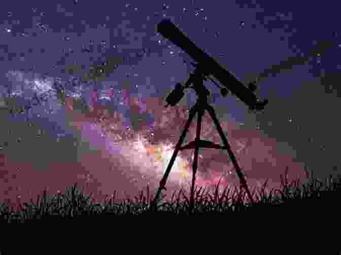 Astronomers Observing Stars Through A Telescope, Representing The Advances In Astronomy In The 1980s Four Decades Of Scientific Explanation