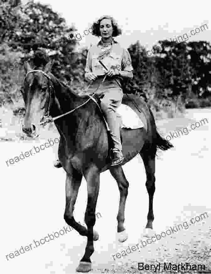 Beryl Markham Standing Next To A Horse In A Field, Surrounded By Lush Vegetation Straight On Till Morning: The Life Of Beryl Markham