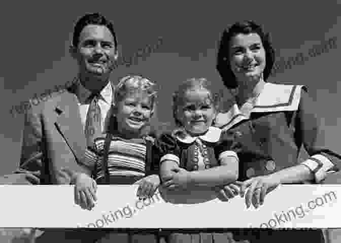 Black And White Photograph Of A Family In The 1950s The Greatest Generation Tom Brokaw