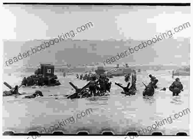 Black And White Photograph Of American Soldiers Landing On Omaha Beach During D Day The Greatest Generation Tom Brokaw