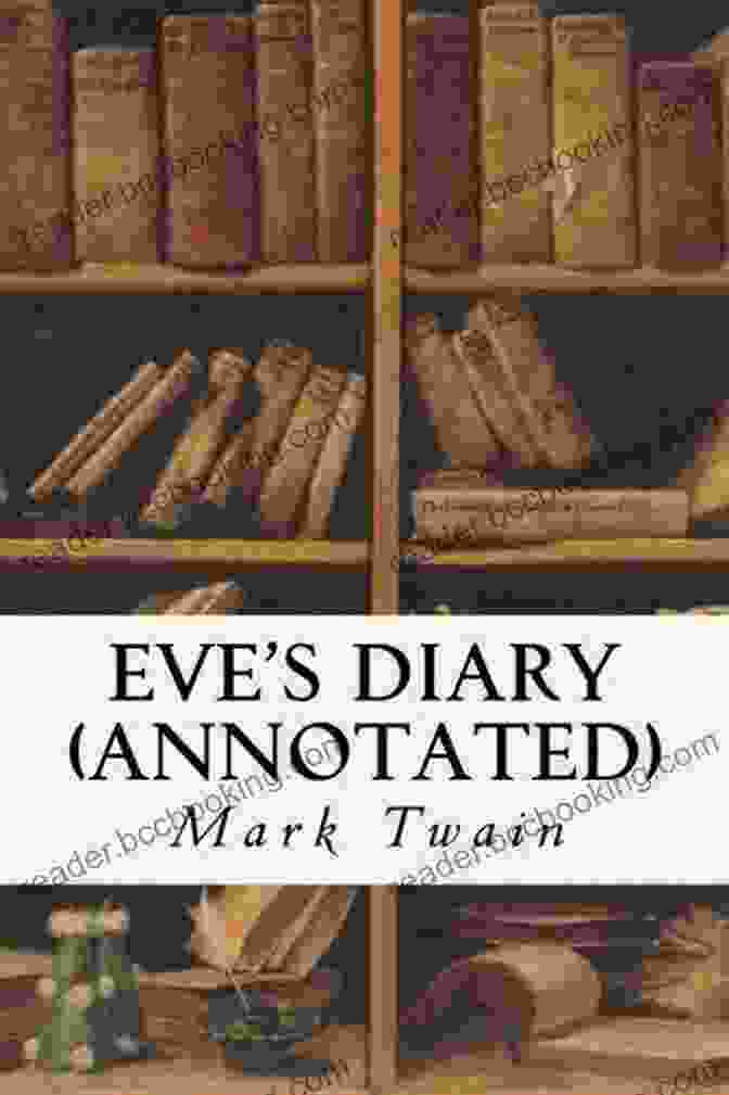 Cover Of Eve Diary Part Annotated Book, Featuring An Abstract Woman's Face Emerging From A Swirling Vortex Of Words. Eve S Diary Part 3 Annotated
