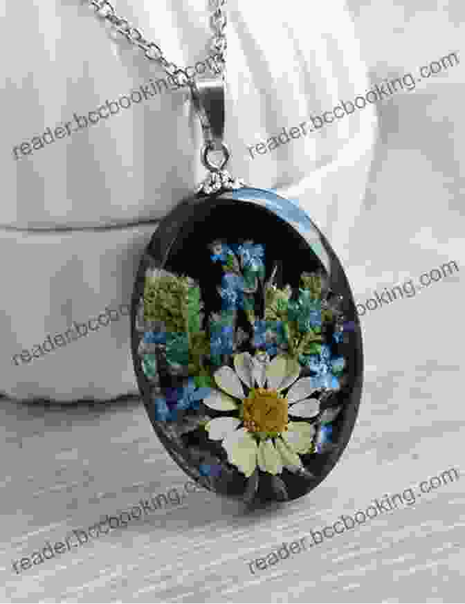 Demolding And Finishing Chamomile Flower Jewelry DIY Jewelry Making Tutorial Camomile Flower Practical Step By Step Guide On How To Make Handmade Beaded Pendant