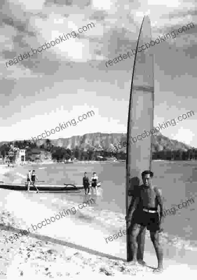 Duke Kahanamoku Surfing At Waikiki Beach In Hawaii The World In The Curl: An Unconventional History Of Surfing