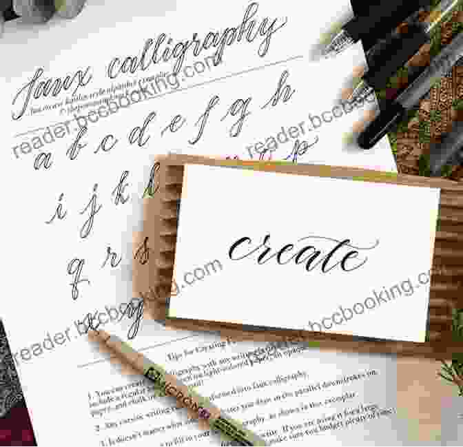 Explore Advanced Calligraphy Techniques, Such As Pen Control, Faux Calligraphy, And Gilding, To Elevate Your Skills. Learn Calligraphy: The Complete Of Lettering And Design
