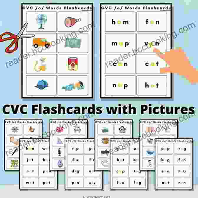 Flashcard Promoting Speech Development With A CVC Word Language Builder: 200 CVC Flashcards: Beginning Reading Speech