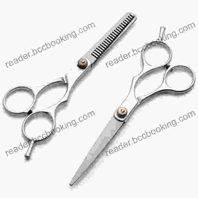 Hairdressing Scissors For Trimming And Shaping THE BASIC GUIDE ON HAIRCUTTING GUIDE FOR BEGINNERS: Tools And Steps For Cutting Hair With Clippers