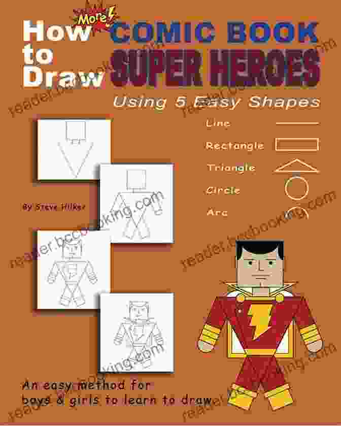 How To Draw More Comic Superheroes Using Easy Shapes How To Draw More Comic Superheroes Using 5 Easy Shapes