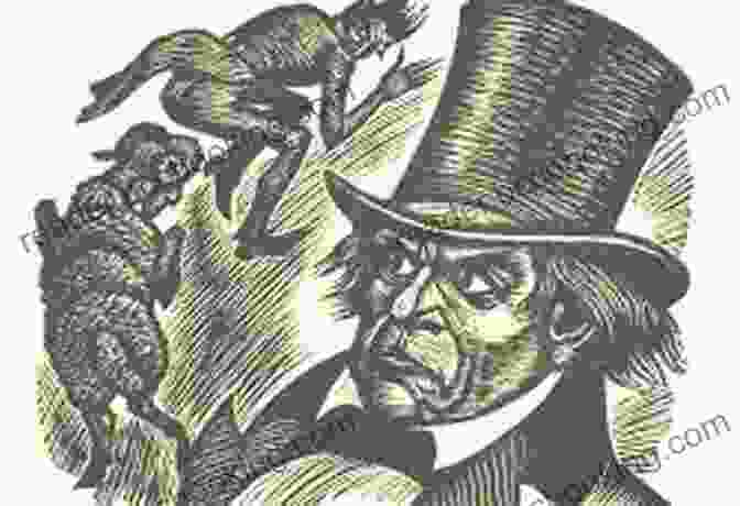 Illustration Of Daniel Webster And Mr. Scratch In Court The Devil And Daniel Webster
