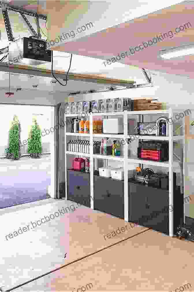 Image Of A Well Organized Garage With Shelves And Storage Units The Folding Lady: Tools And Tricks For Making The Most Of Your Space Room By Room