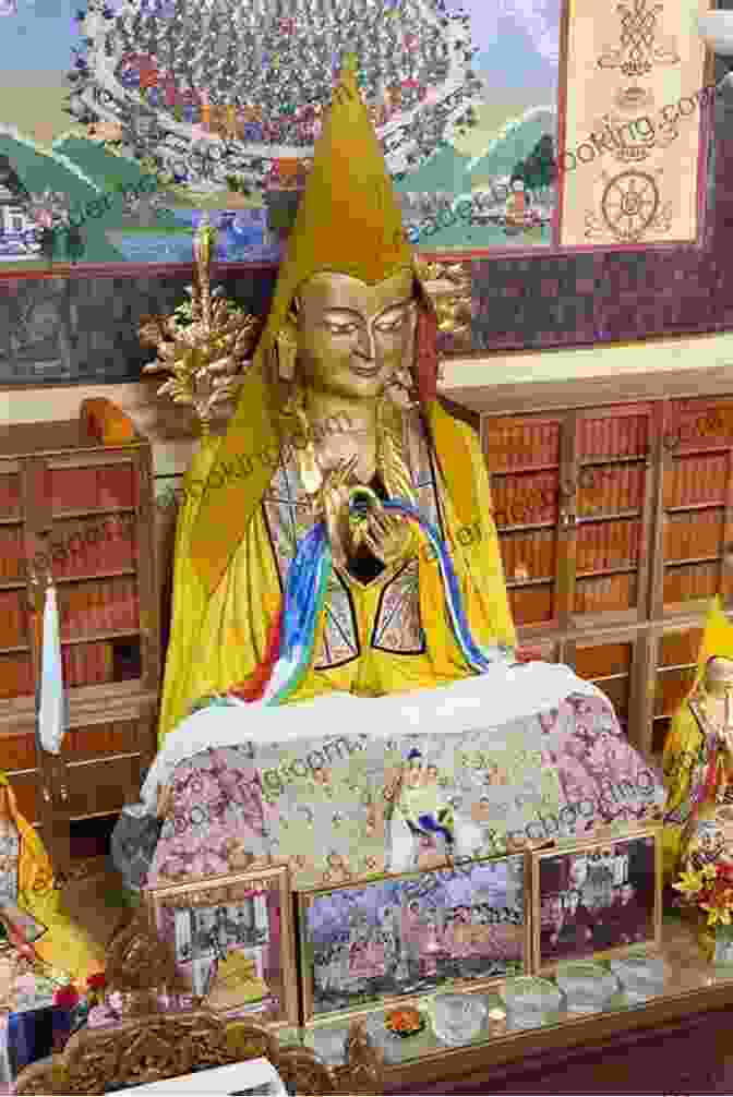 Lama Tsongkhapa Meditating In A Serene Setting Lama Tsongkhapa Guru Yoga EBook