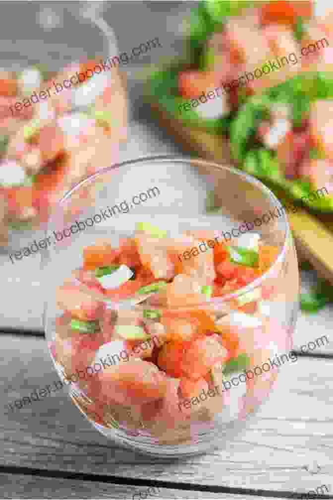 Lomilomi Salmon, A Traditional Hawaiian Dish Made With Fresh Salmon, Tomatoes, And Onions Aloha Hawaiian Recipes: All Unforgettable Hawaiian Royalty Dishes That Will Brighten Your Days Off