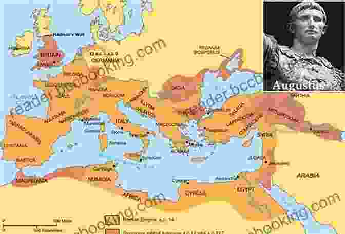 Map Of The Roman Empire During The Pax Romana Monumentum Ancyranum: The Deeds Of Augustus Annotated And Illustrated