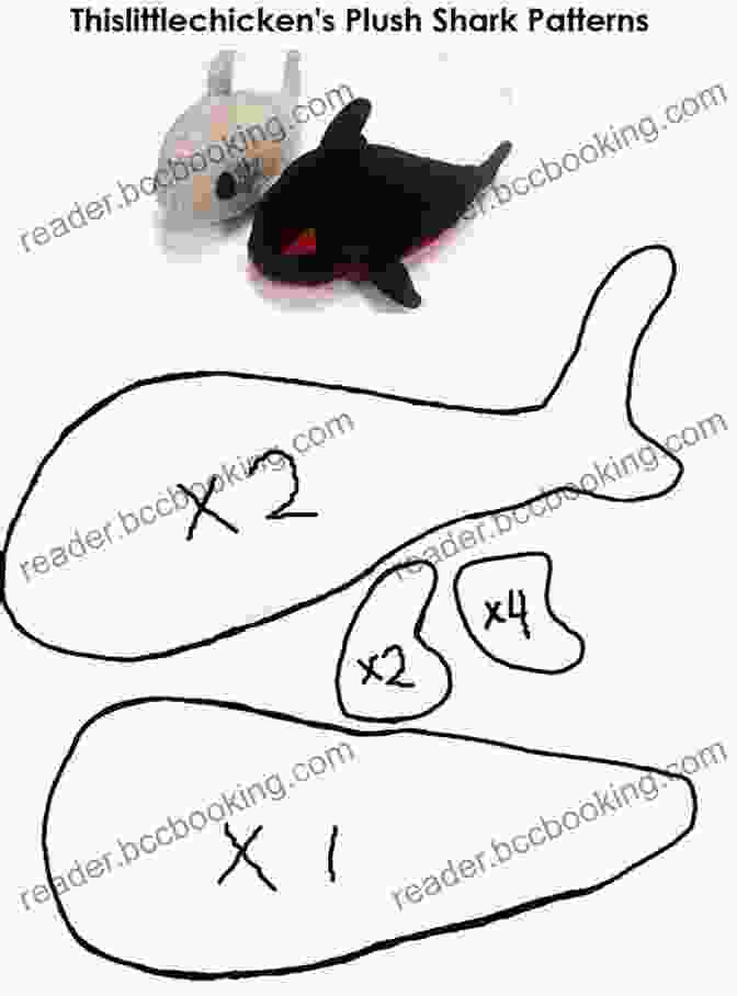 Patterns And Templates For Creating A Felt Shark Make Your Own Felt Shark (Felt Couture Sea Creatures 3)