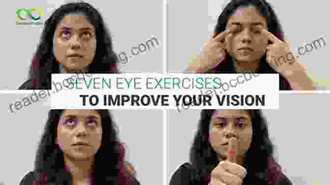 Person Performing Eye Exercises To Improve Vision Home Remedies For HEALTHY EYES