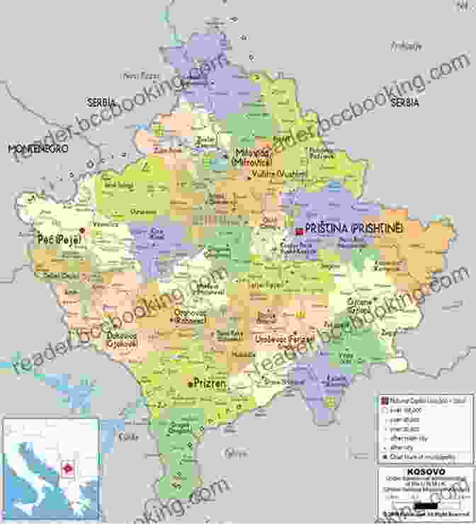 Political Map Of Kosovo Kosovo: Current Issues And U S Policy