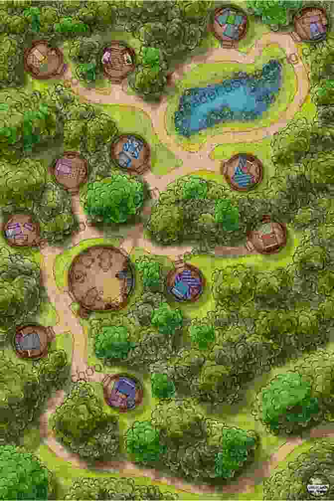 Preview Of A Battlemap From RPG Map Collection: Dungeons And Tombs RPG Map Collection / Dungeons And Tombs : A Set Of Detailed Plans For Role Playing For Gamers And Game Masters