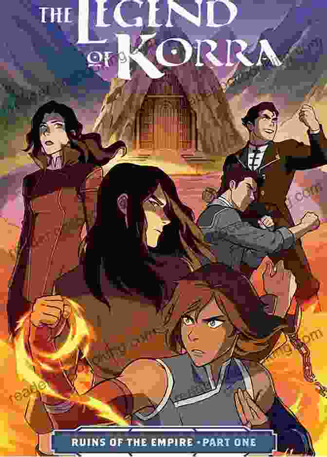 Ruins Of The Empire Part One Book Cover The Legend Of Korra: Ruins Of The Empire Part One
