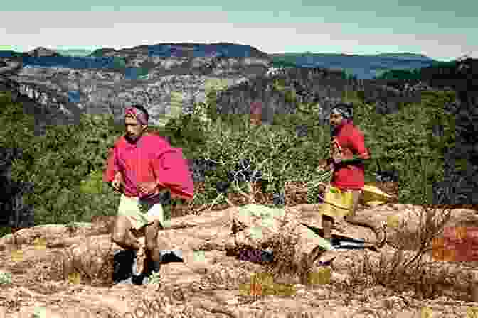 Tarahumara Runners Navigating The Rugged Trails Of The Sierra Tarahumara Missions In The Sierra Tarahumara Of Chihuahua