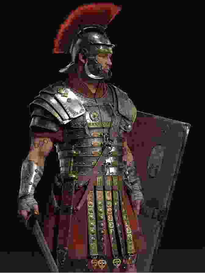 The Blood Red Centurion Book Cover With A Roman Legionary Standing In Front Of The Colosseum The Blood Red Centurion