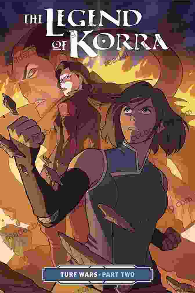 The Legend Of Korra Turf Wars Part Two Book Cover The Legend Of Korra Turf Wars Part Two