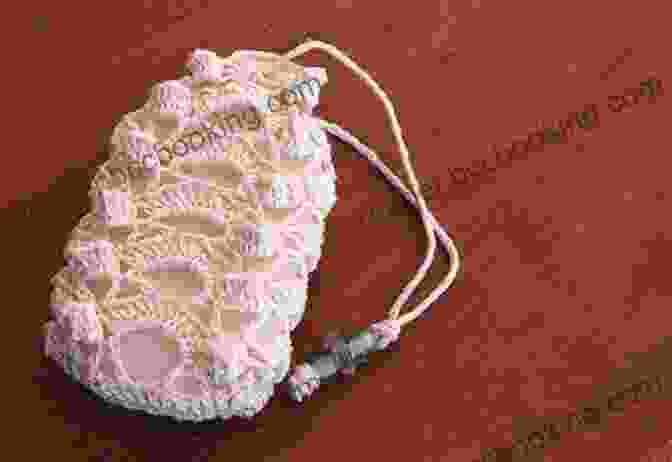Thread Crochet Soap Sachet Close Up Image Splendid Soap Sachet Thread Crochet EPattern