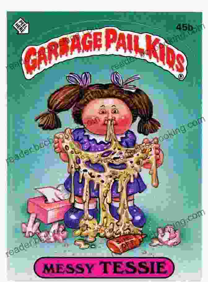 Vibrant And Grotesque Collection Of Garbage Pail Kids Topps Trading Cards Featuring Iconic Characters Garbage Pail Kids (Topps)
