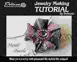 DIY Jewelry Making Tutorial Mosaic Puzzle Practical Step By Step Guide On How To Make Handmade Beaded Flower Pendant With Peyote Stitching Technique